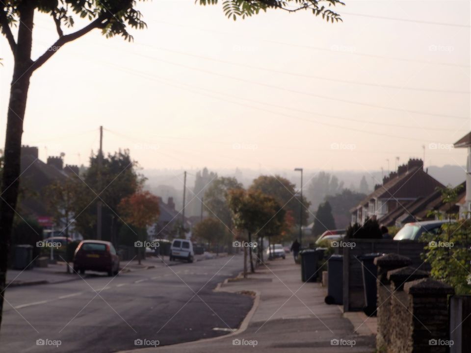 Mist in Solihull 