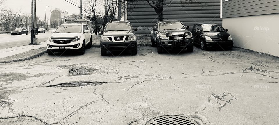 Black&White Parking 