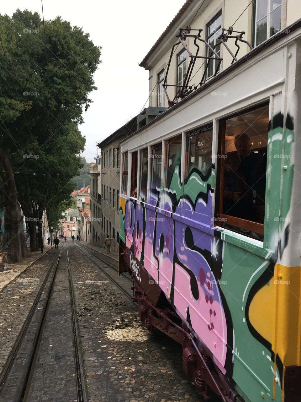 Tram in Lisbon