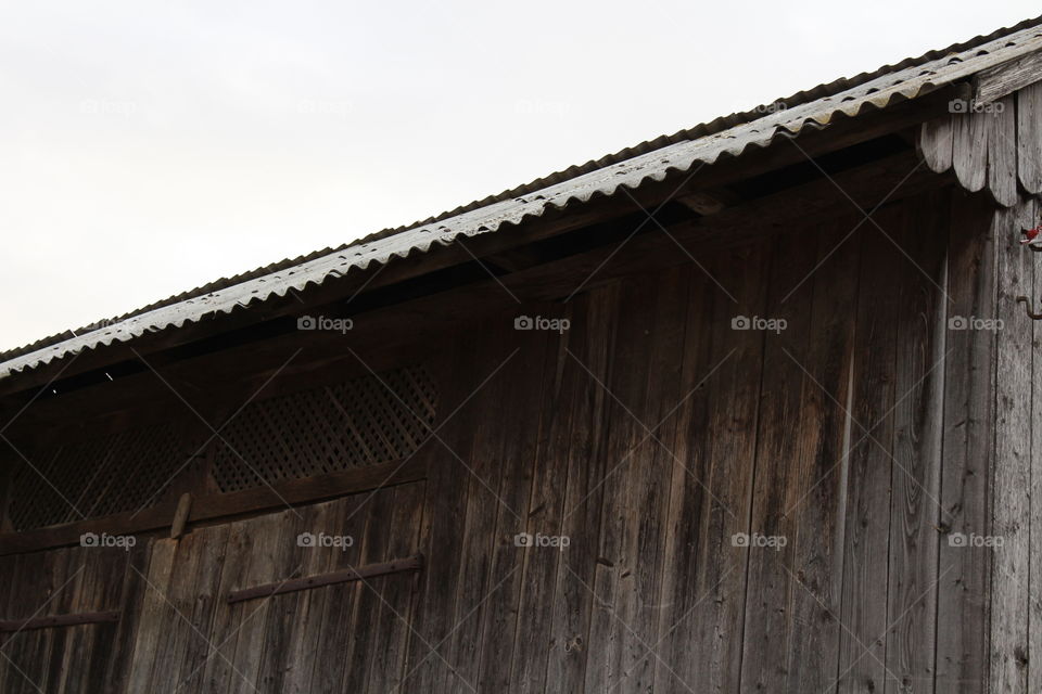 Barn and roof