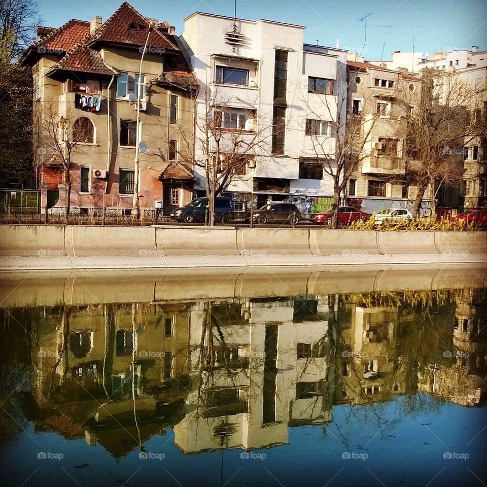 Double view in Bucharest