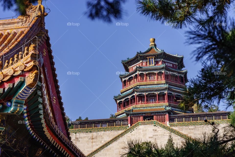 Exterior of pagoda