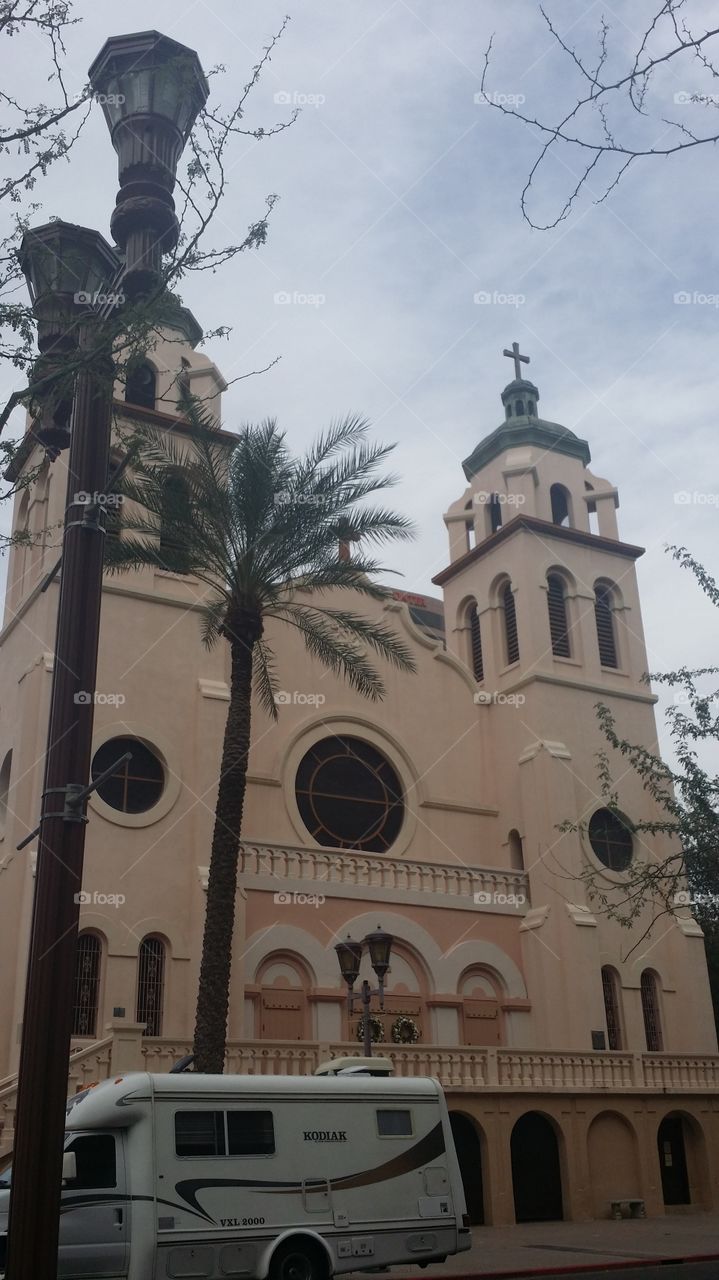 St. Mary's Basilica. A Catholic Church in downtown Phoenix