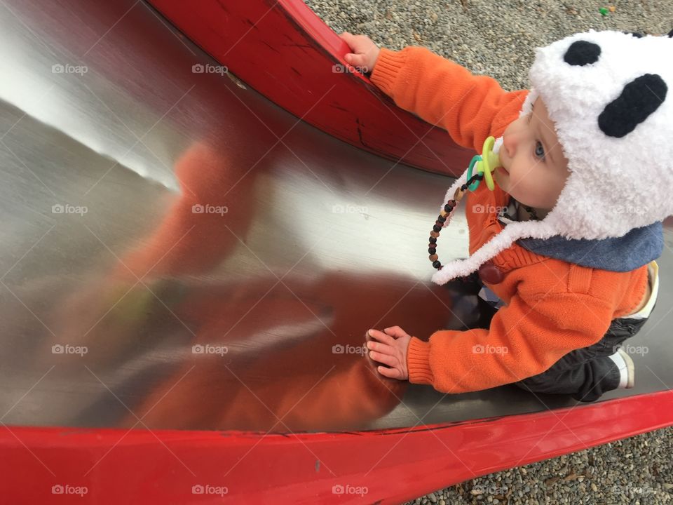 I can do it! I can climb this thing if it’s the last thing I do! 