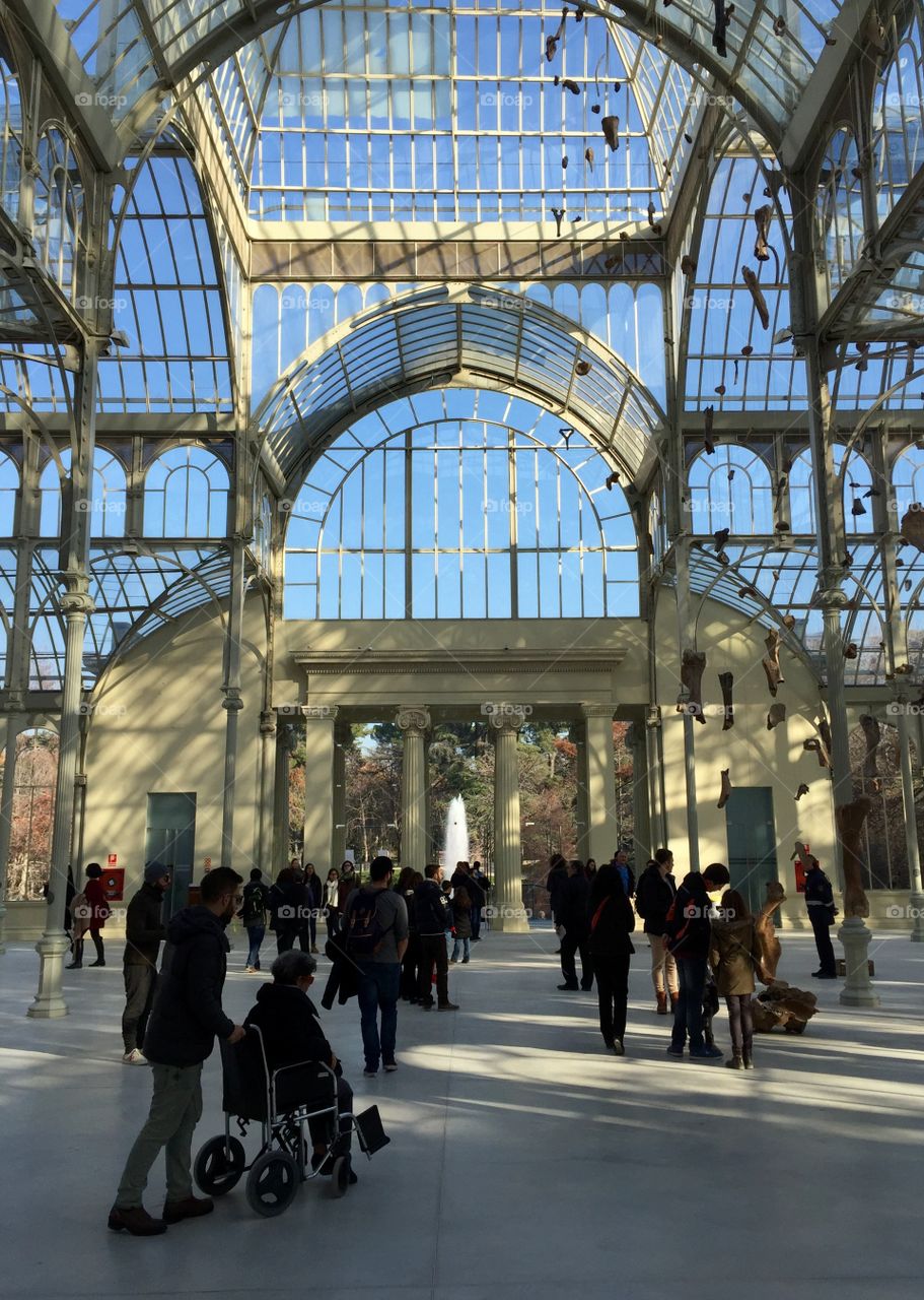 Palacio de Cristal, Parque Buon Retiro, Madrid