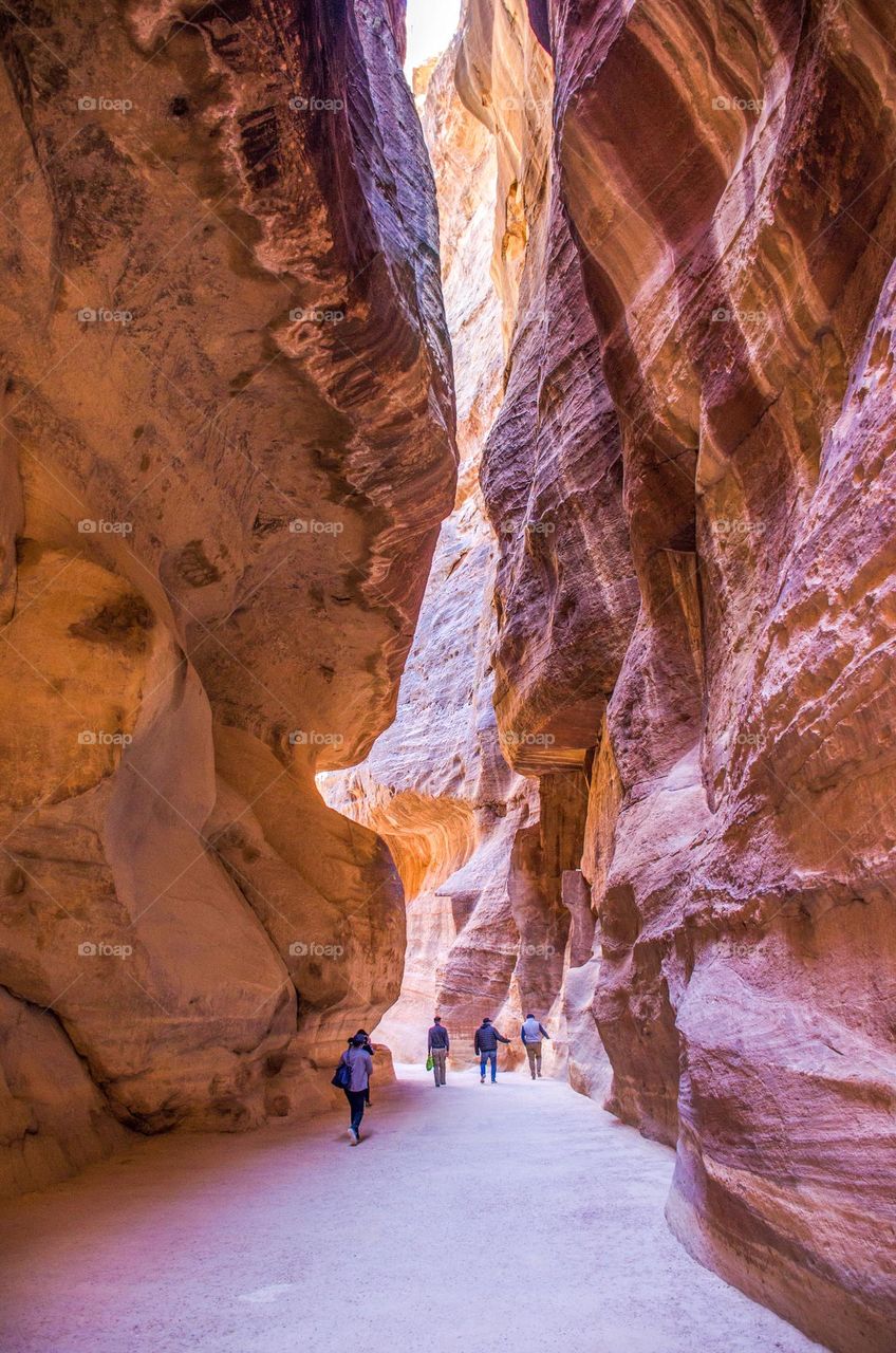 Petra, Siq Canyon ! Unique Place, Happy Emotions and Wonderful Memories