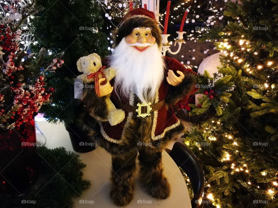 Christmas holiday Christmas tree toys snow magic fairy tale Santa Claus