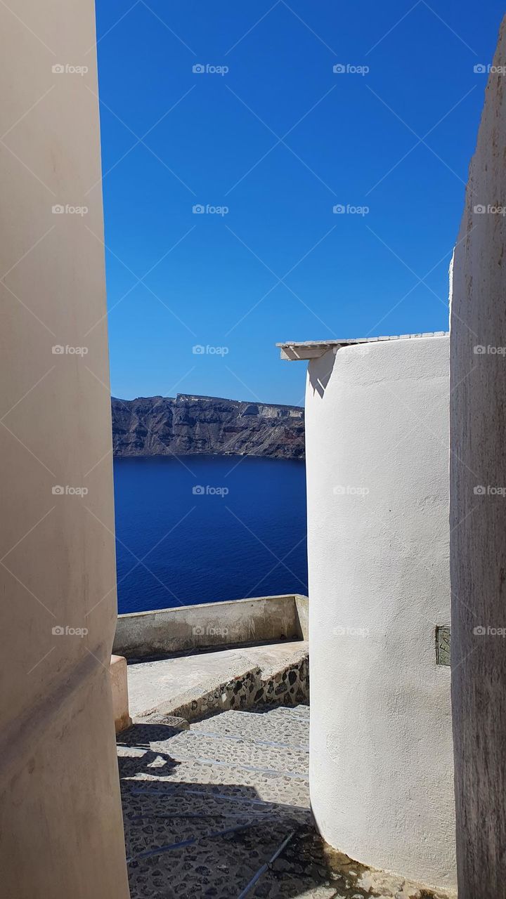 Santorini : color contrast 1