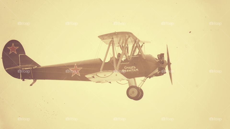 Avión Vintage 
Vintage airplane