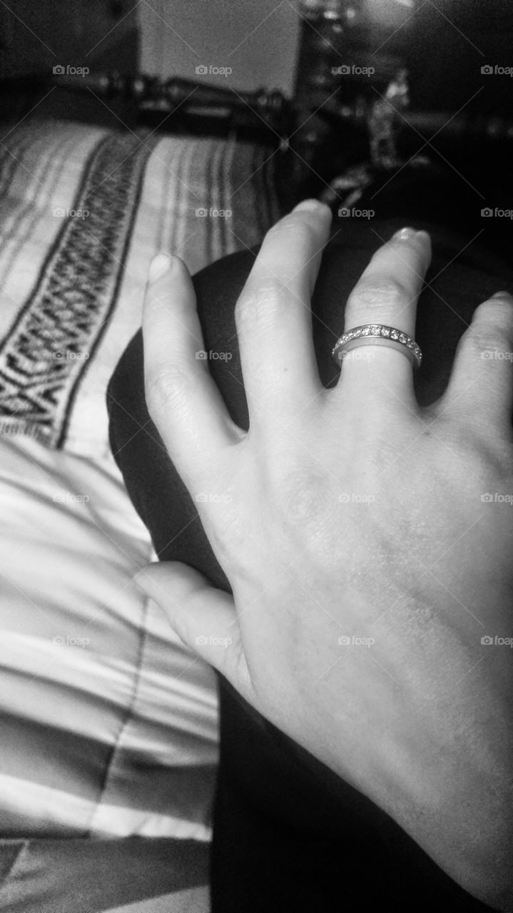 black and white jewelry modeling