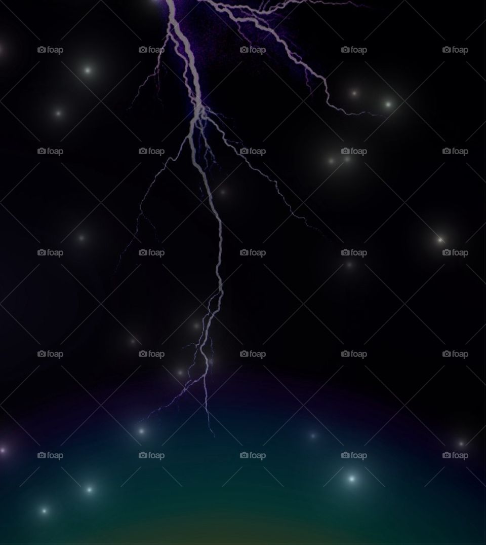 Lightning through darkness