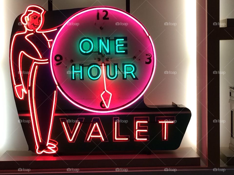 One hour valet