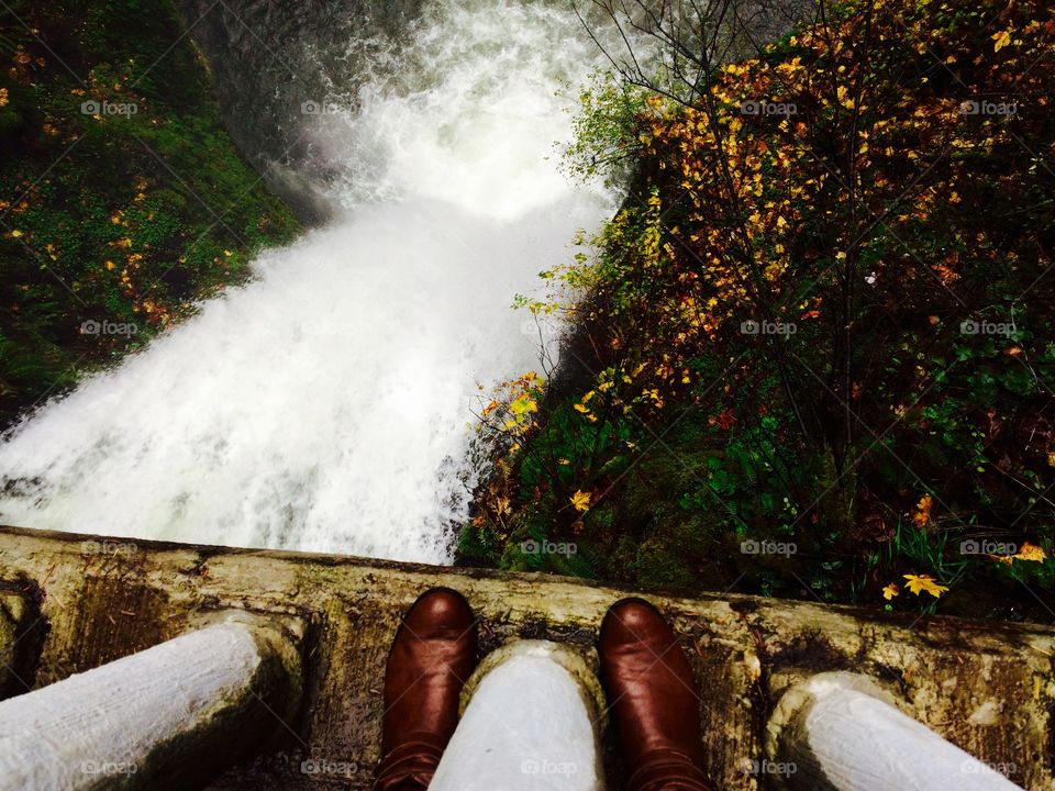 Fall, Waterfall, Water, Landscape, River