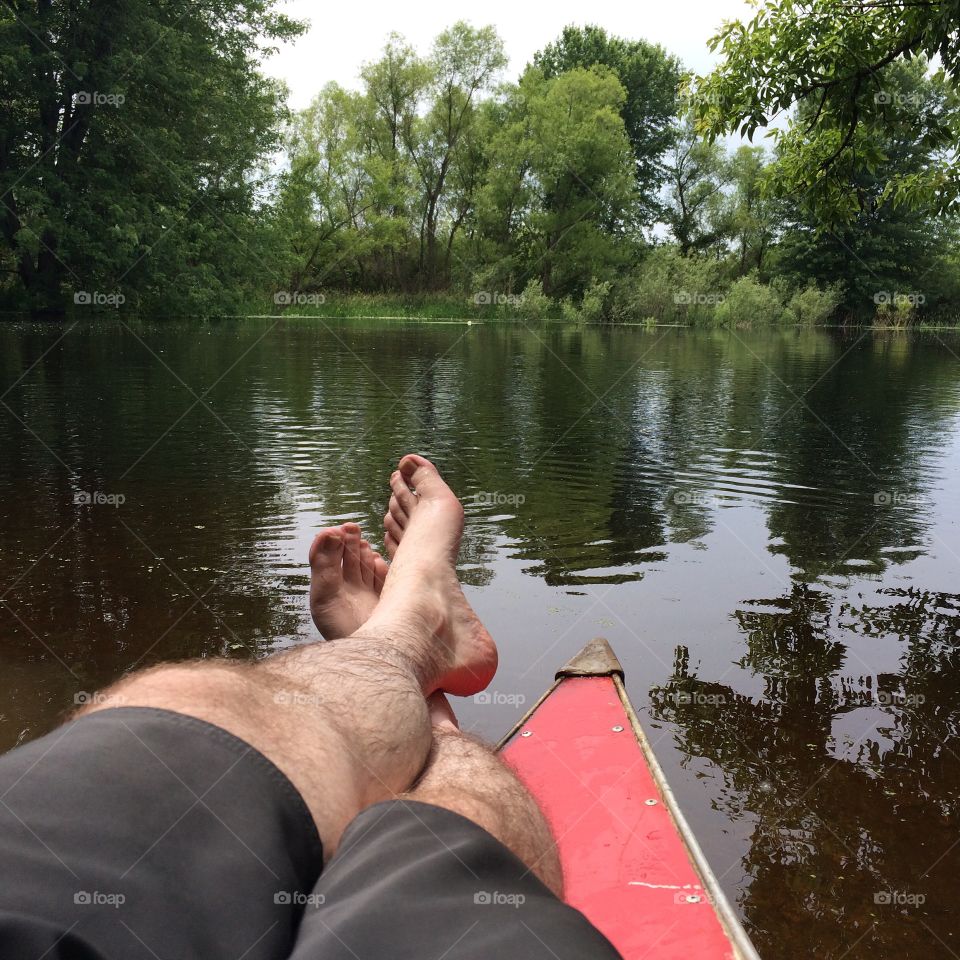 River relaxation. River relaxation