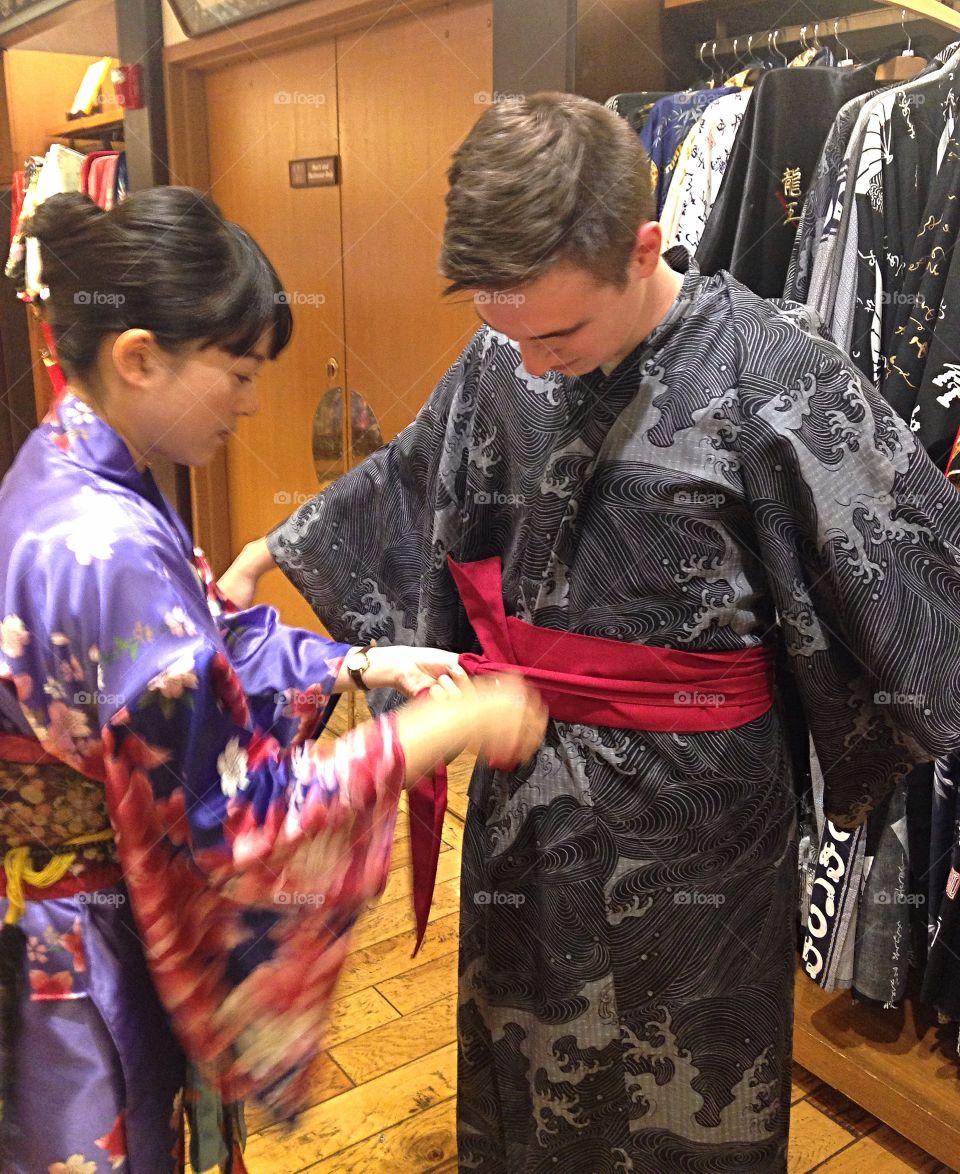 Kimono fitting #2 
