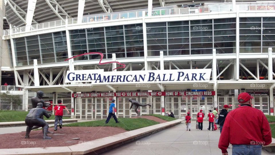 Great American Ball Park. baseball game