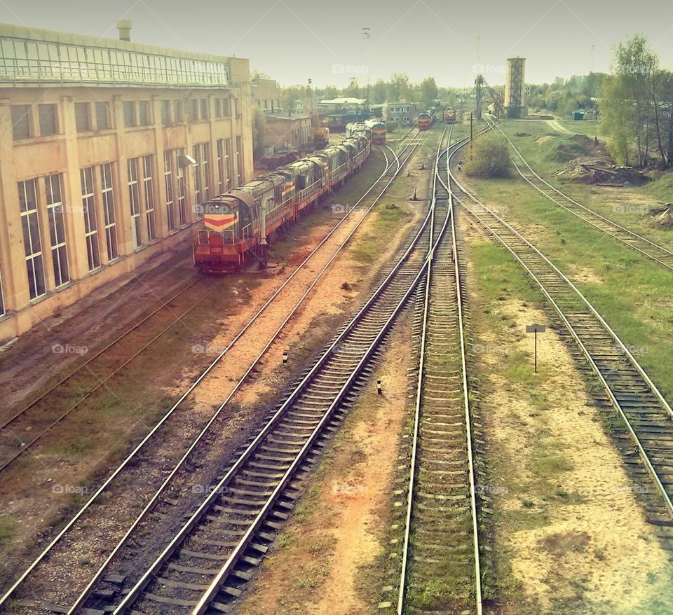 Train yard