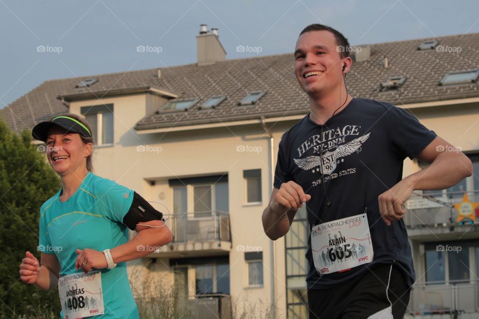 Happy Runners. Sempacherseelauf 2015