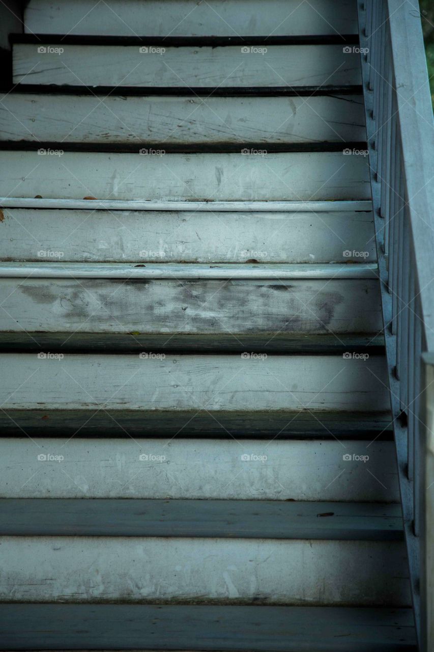 Stairs during the evening 