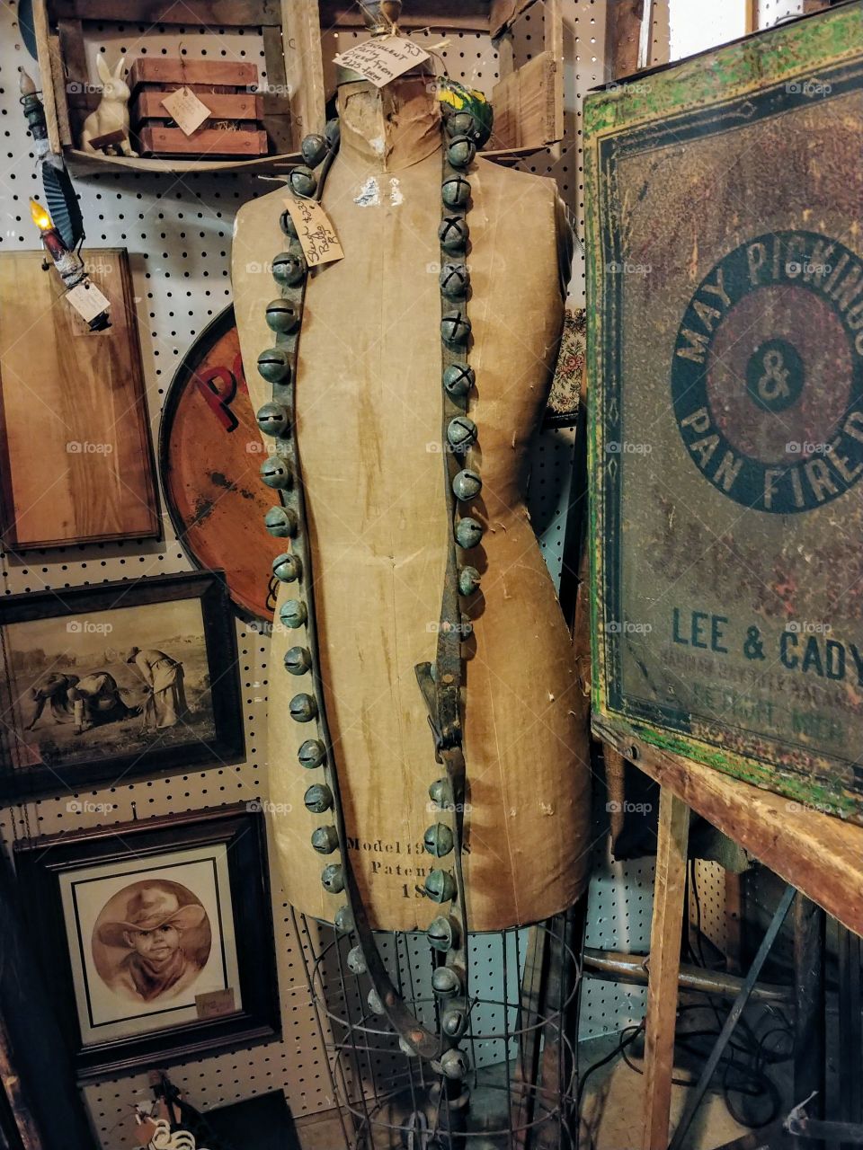 Antique store display