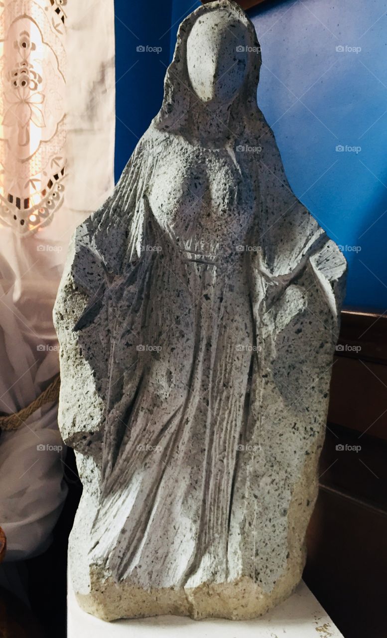 Virgin Mary Statue at Iggy’s Inn