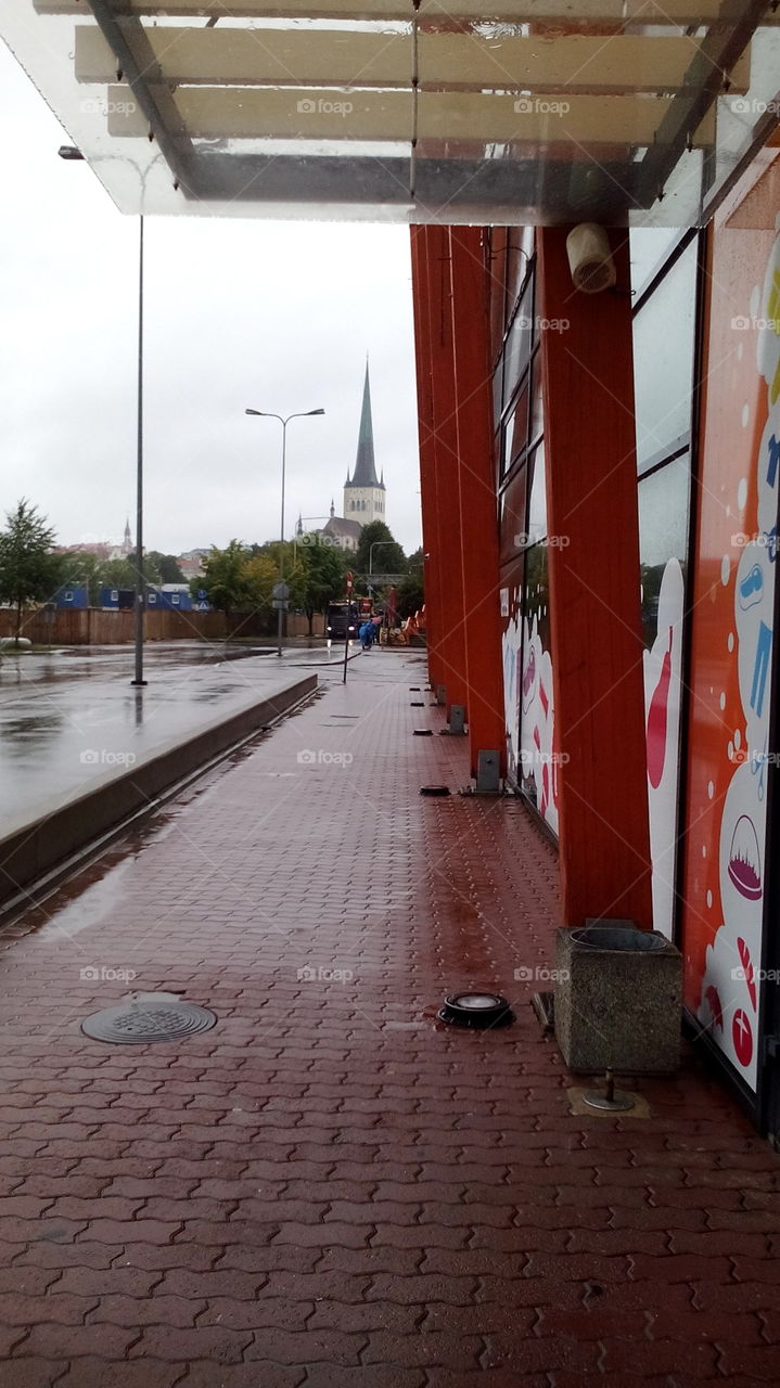 Rain in Tallinn