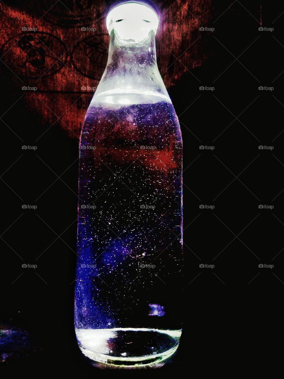 galaxy in a bottle