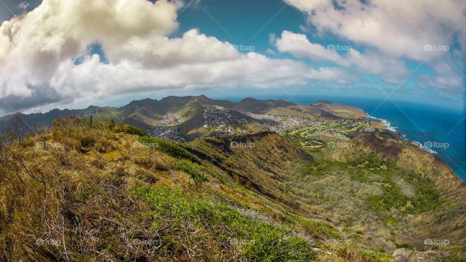Oahu overlook 