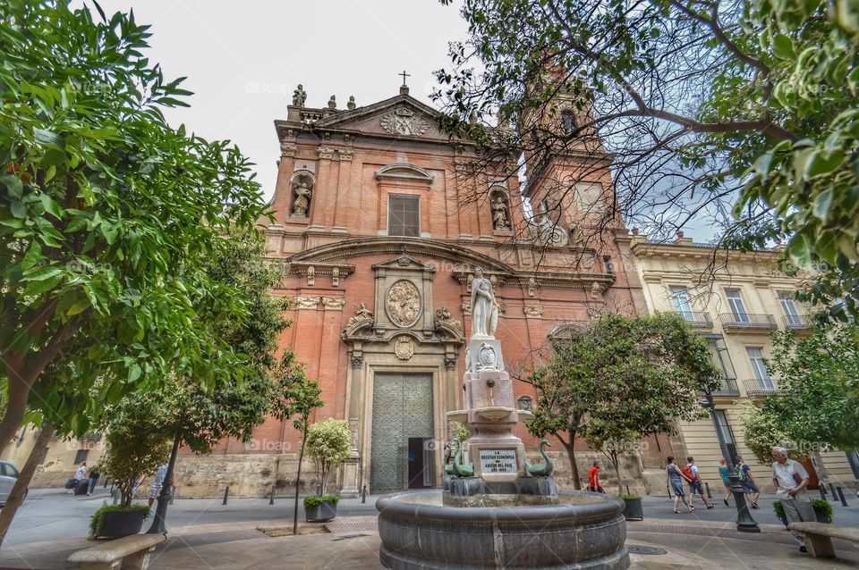 Plaza de San Vicente Ferrer (Valencia - Spain)