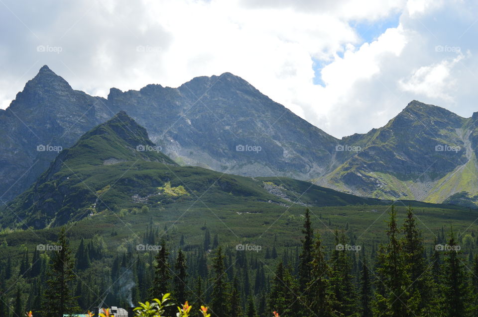 Hiking trails Tatra Mountains in Poland