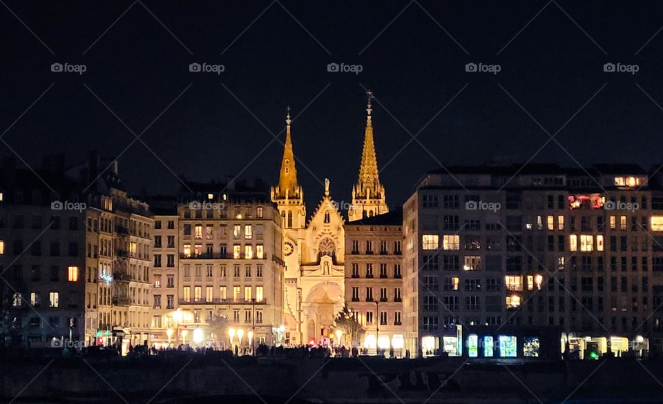 Festival of lights, Lyon, France