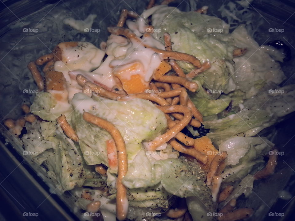 oriental noodle salad