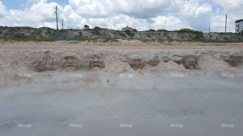 sand carvings