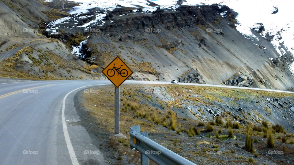 Bolivian roads