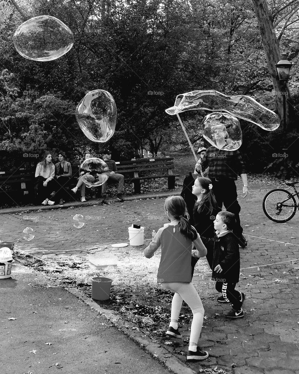 Kids and Bubbles