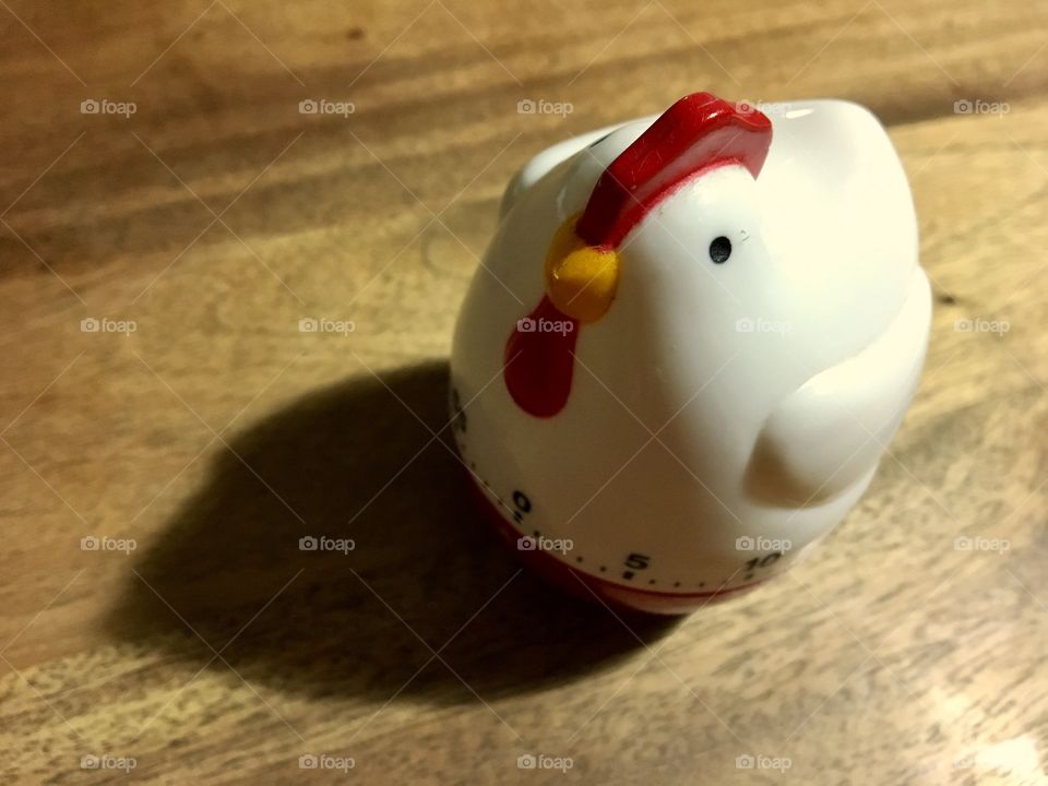 A Kitchen Timer: chicken.