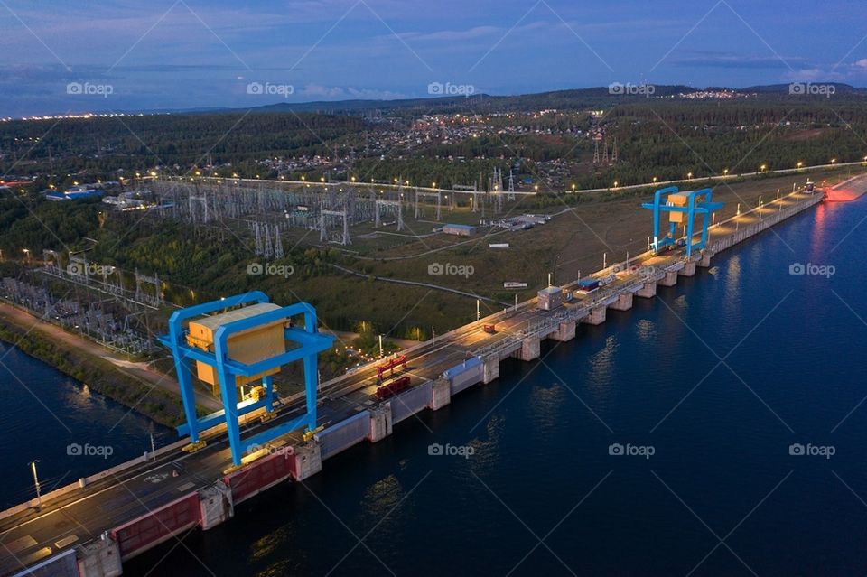 Hydroelectric power station