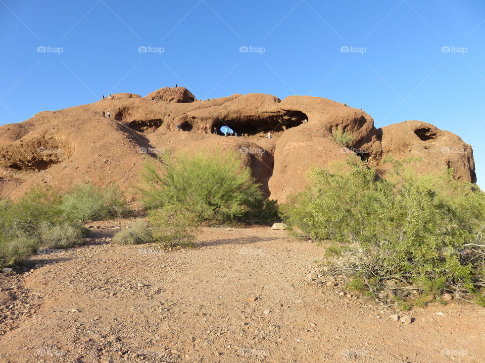 hole in the rock