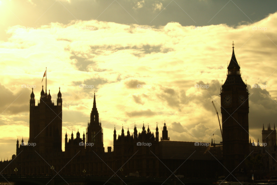 sky city london clouds by leonbritton123