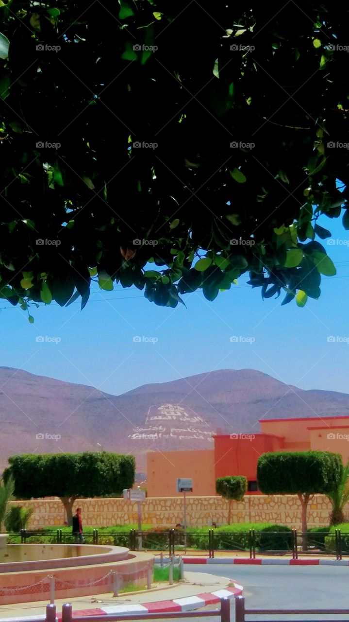 Mountains surrounding the city,Guelmim in the South of Morocco