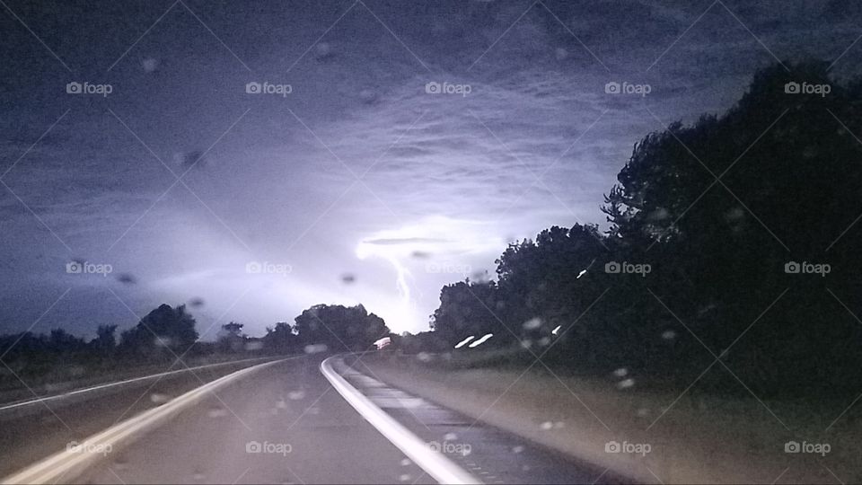 Early morning Lightning
