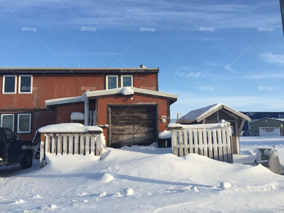 House in Barrow Alaska 