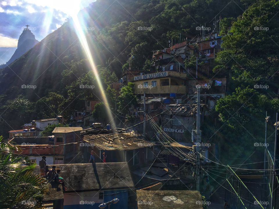 Río de Janeiro- favela Santa Marta 