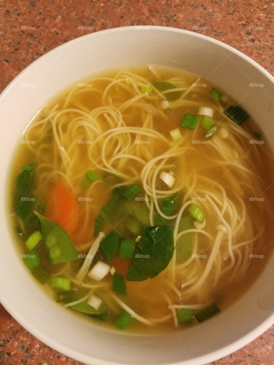 Miso noodle soup