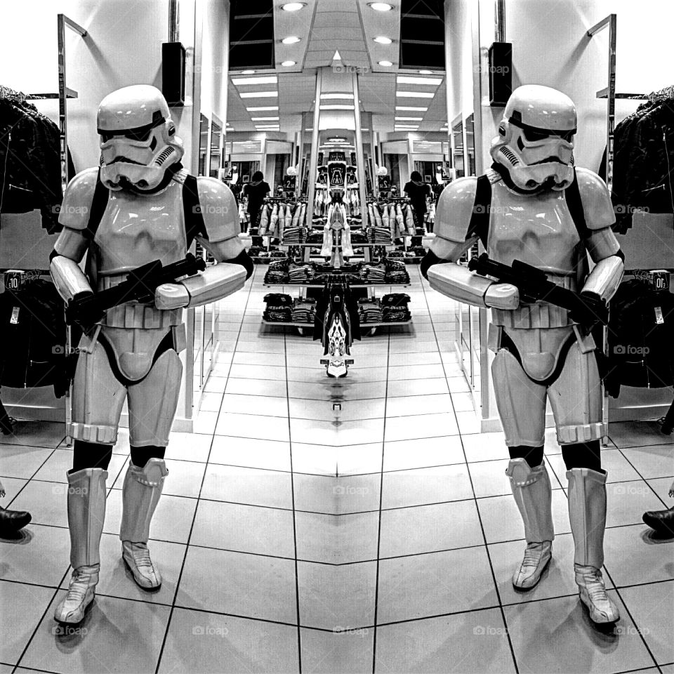 double trouble. me going shopping for new outfit