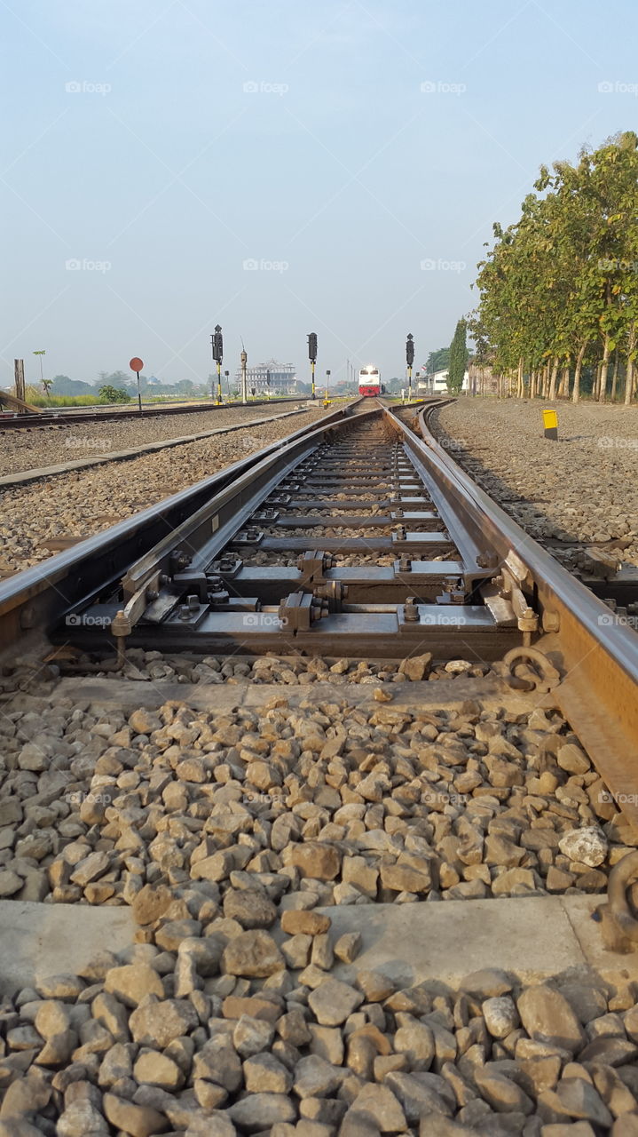 the train is ready depart