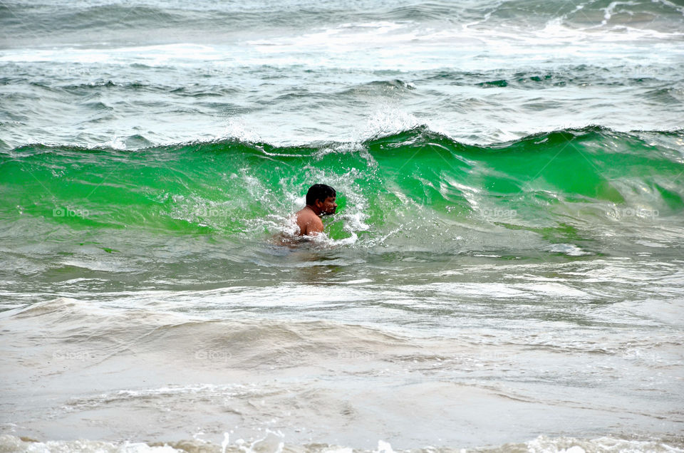 beach bath