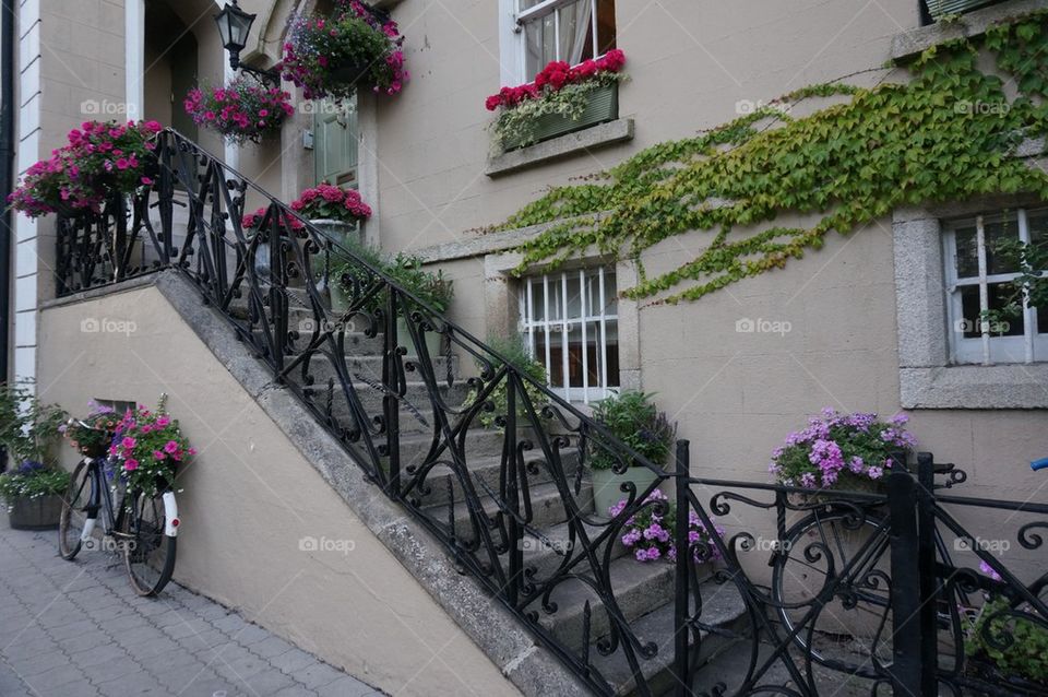 Stone House Hotel stairway