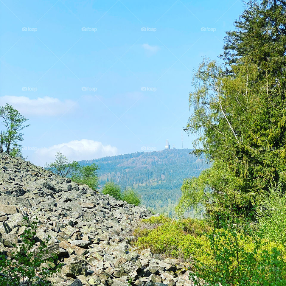 Weiße Mauer view to Feldberg