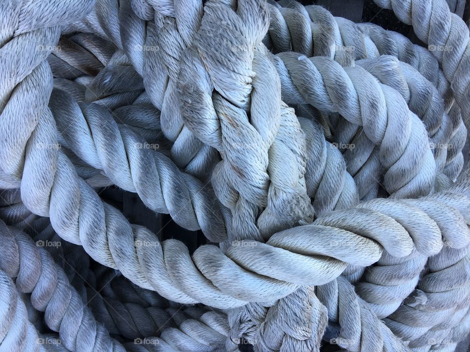 Rope texture photo